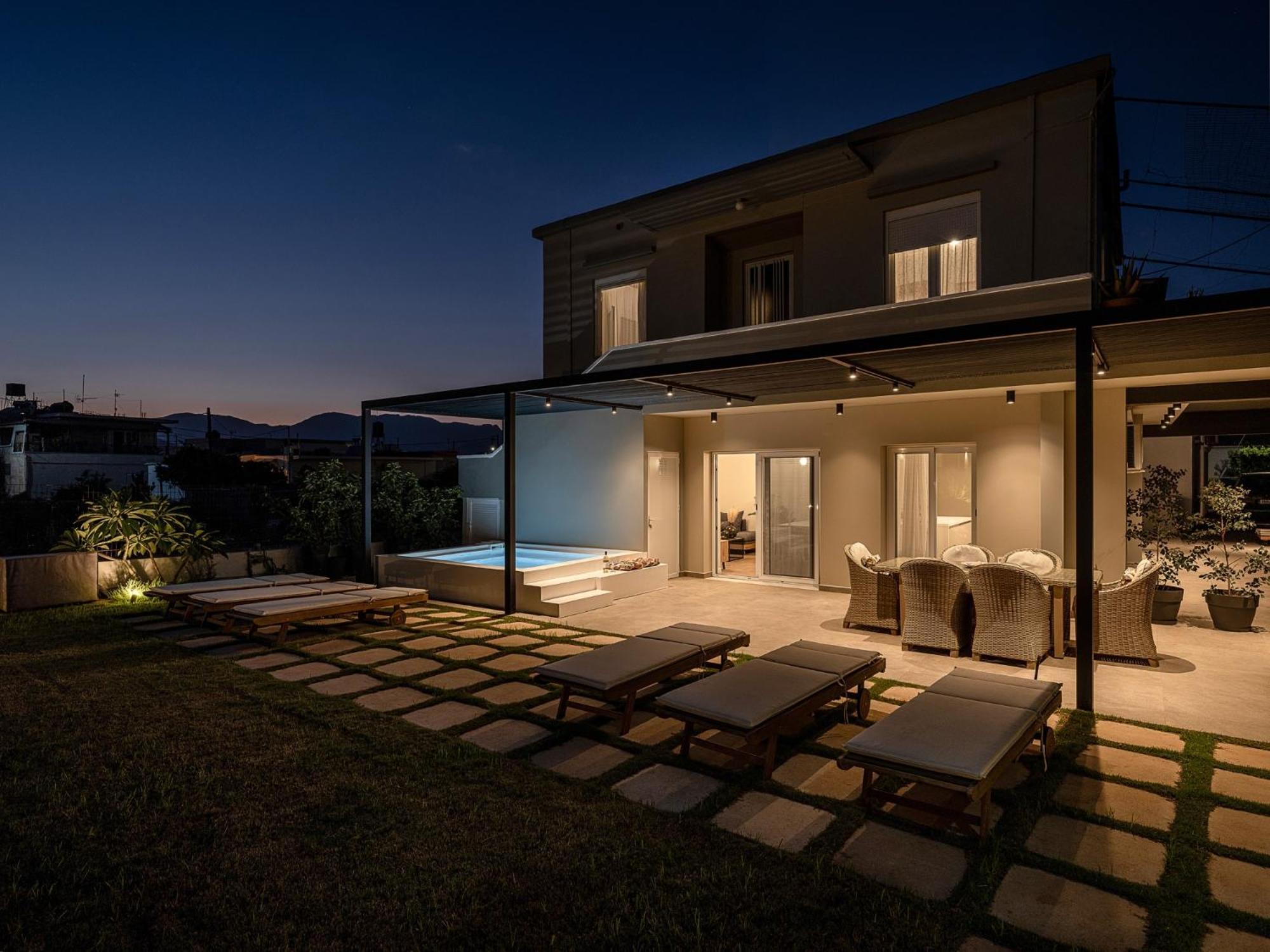 Happyhouse Villa Kíssamos Eksteriør bilde
