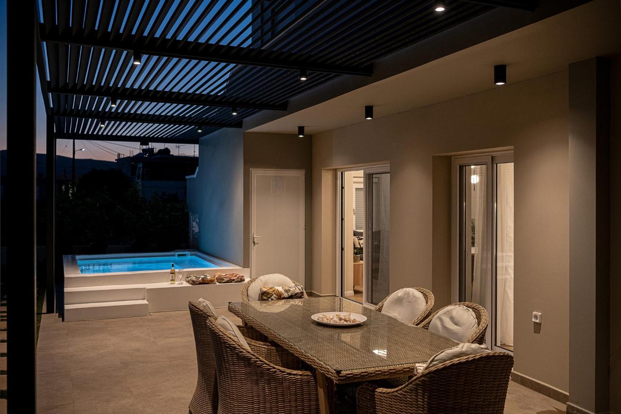 Happyhouse Villa Kíssamos Eksteriør bilde